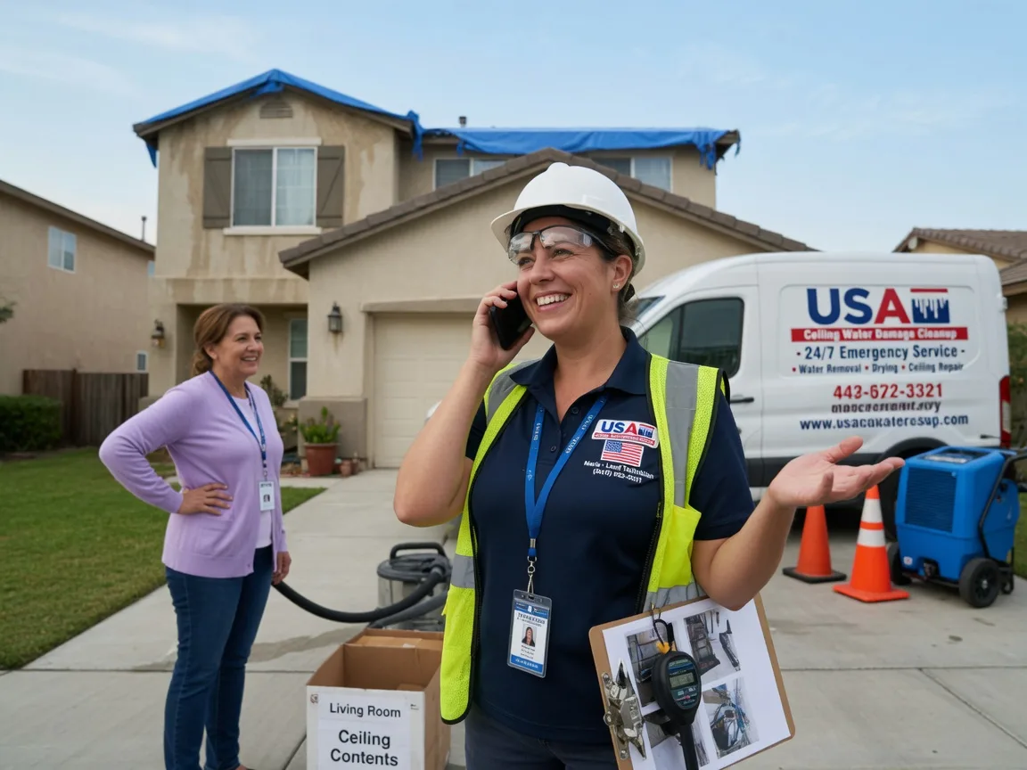 Ceiling Water Damage Restoration Stevenson Ranch, CA FAQs